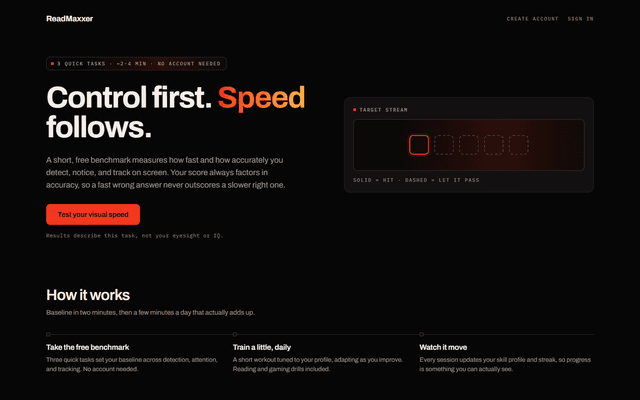ReadMaxxer screenshot
